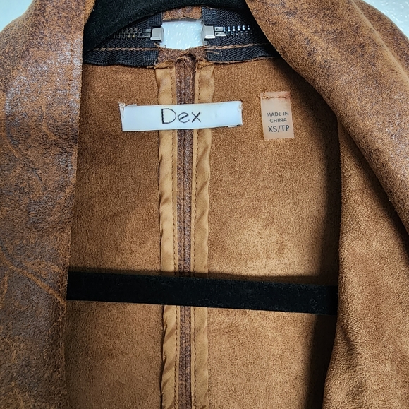 Dex leather jacket/blazer - Picture 2 of 2